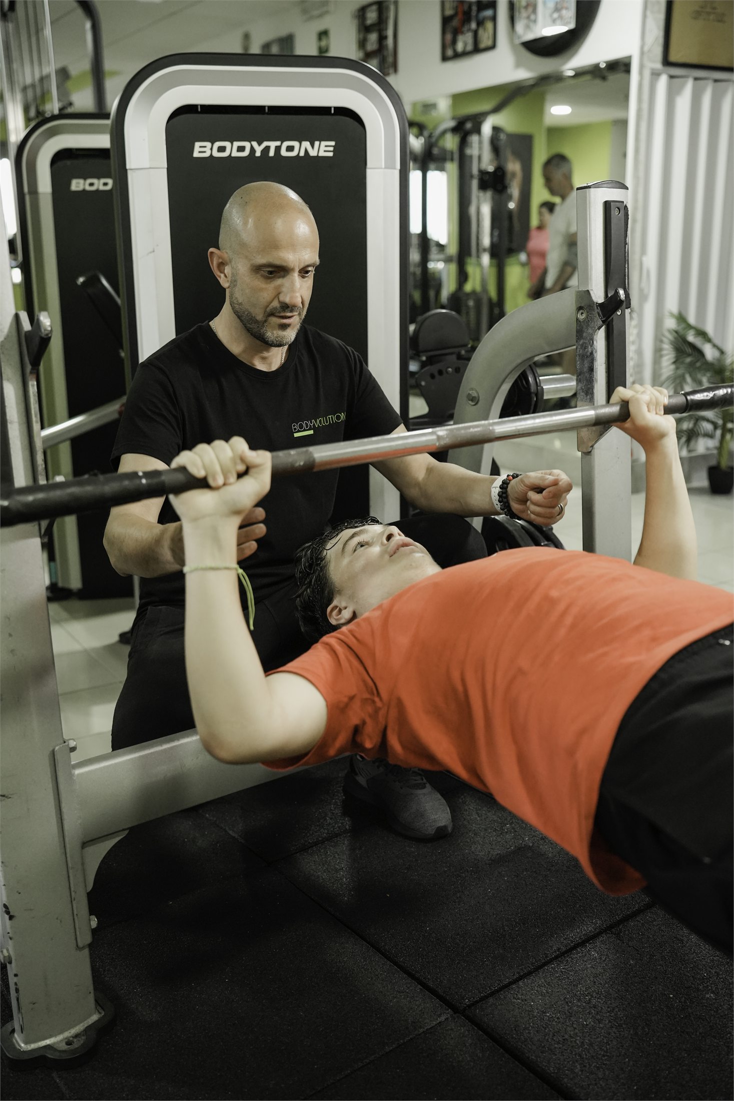 Treino de força acompanhado