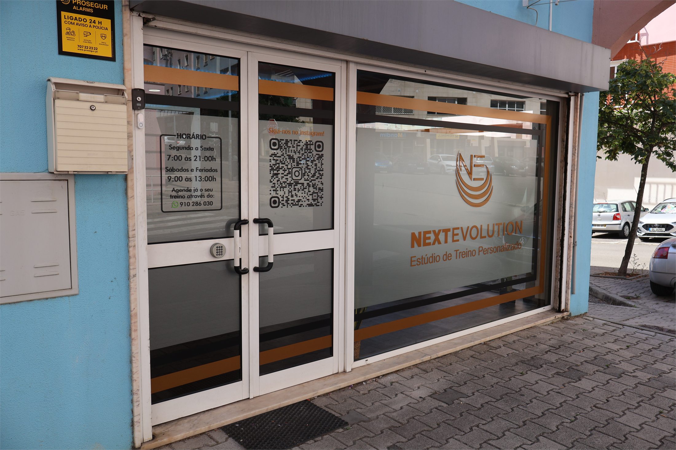 Fachada do estúdio NextEvolution